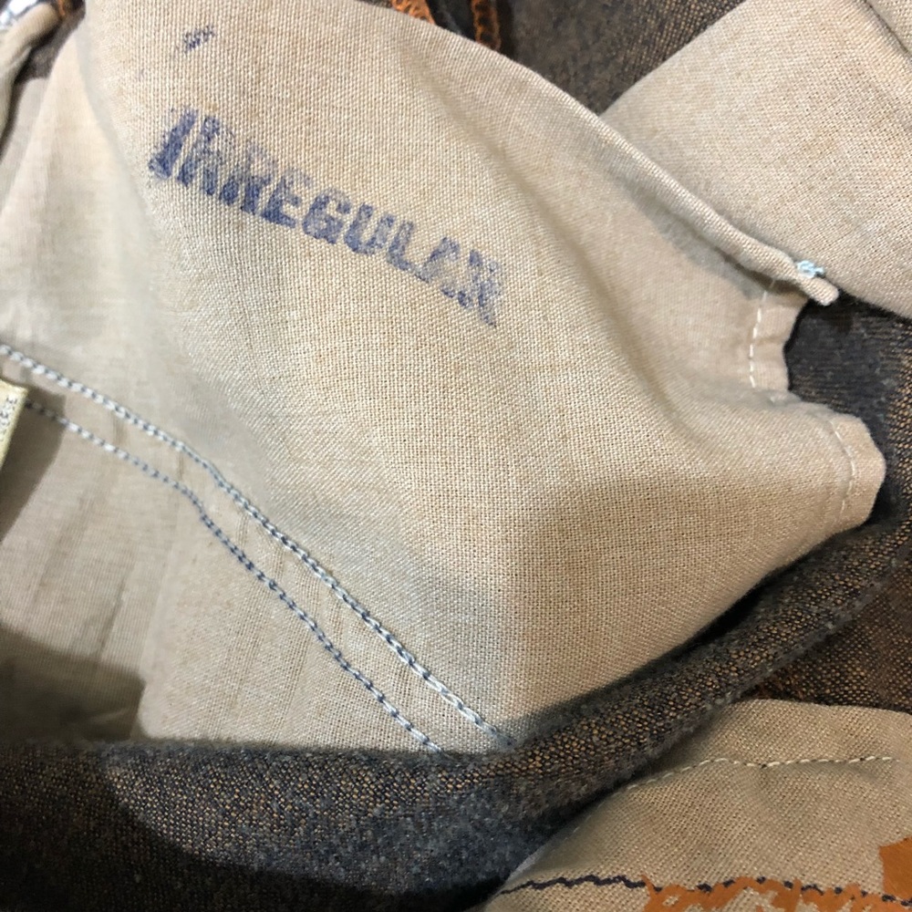 7 For All Mankind Denim Mini Skirt - Picture 7 of 7
